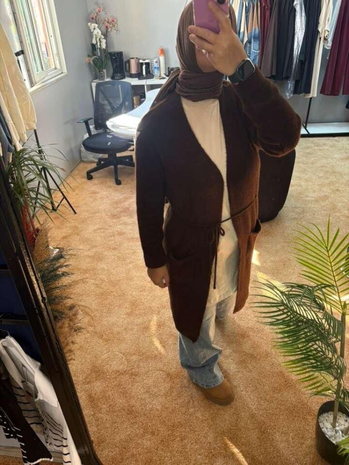 Angora Hırka – Kahverengi