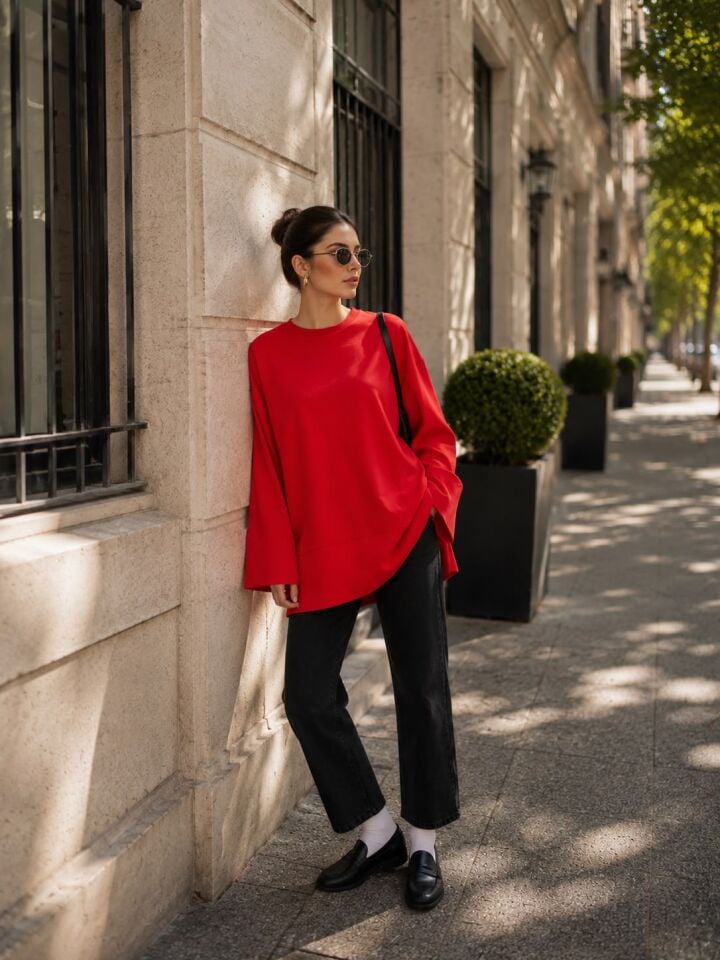Rahat Kalıp Sweatshirt