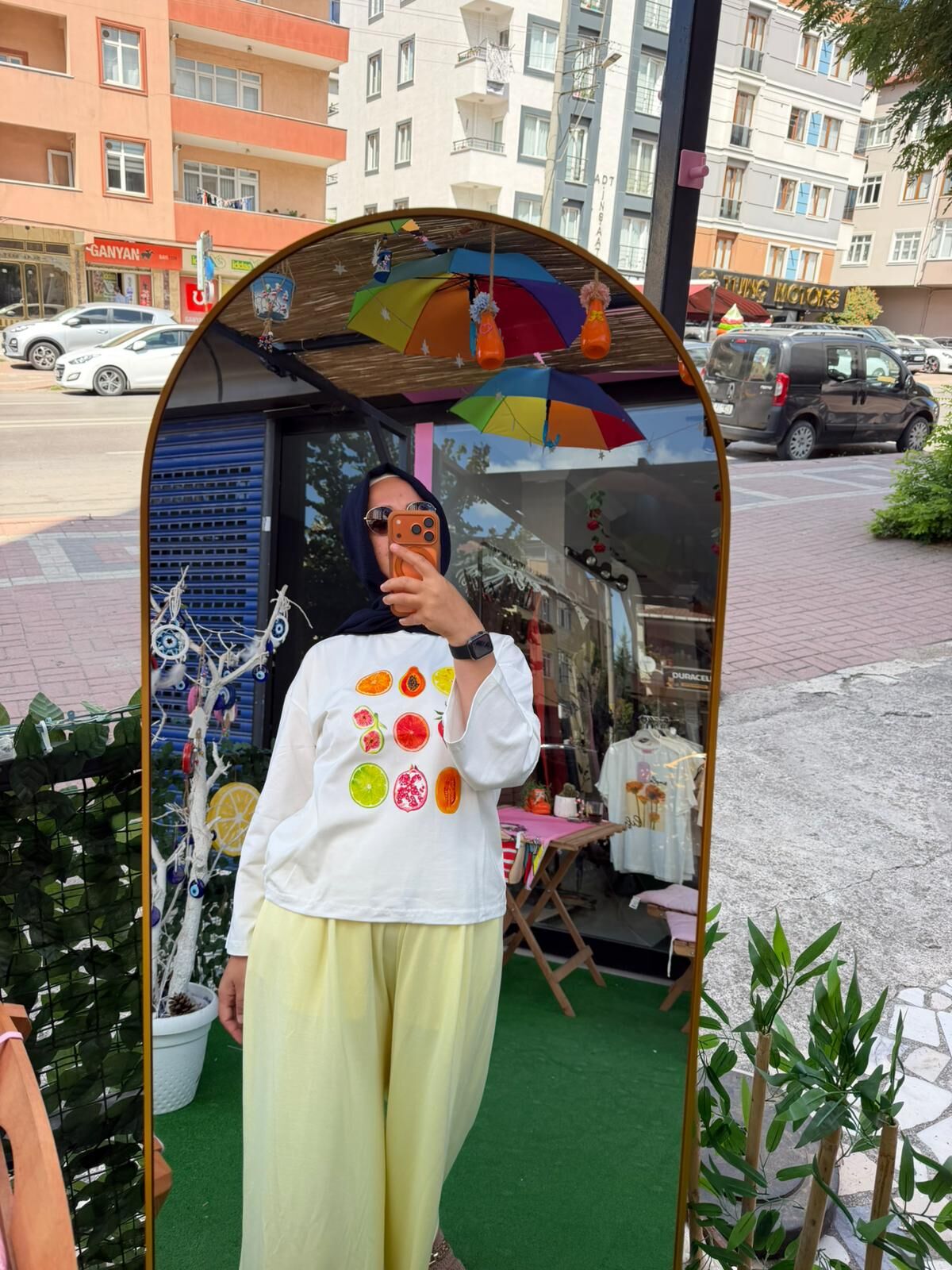 Baskılı Tişört l-xl - Meyve Baskılı